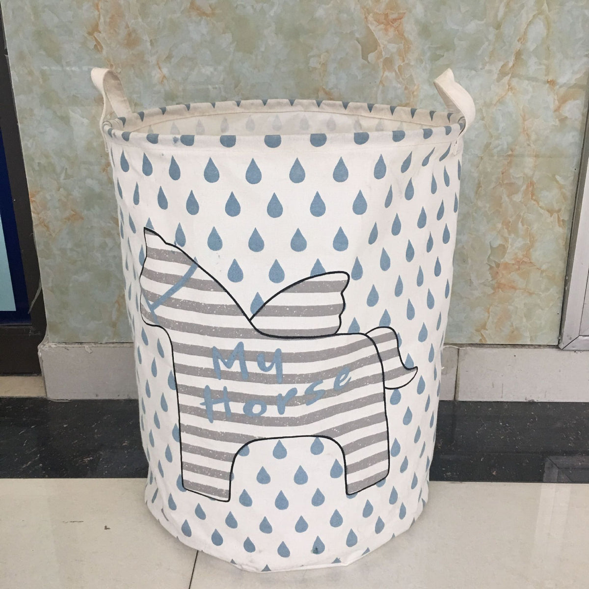 Star-Shaped Toy Storage Basket and Bin