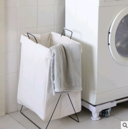 Foldable Fabric Laundry Basket for Home Storage