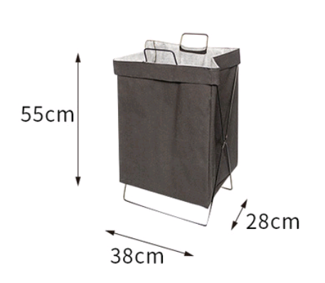 Foldable Fabric Laundry Basket for Home Storage