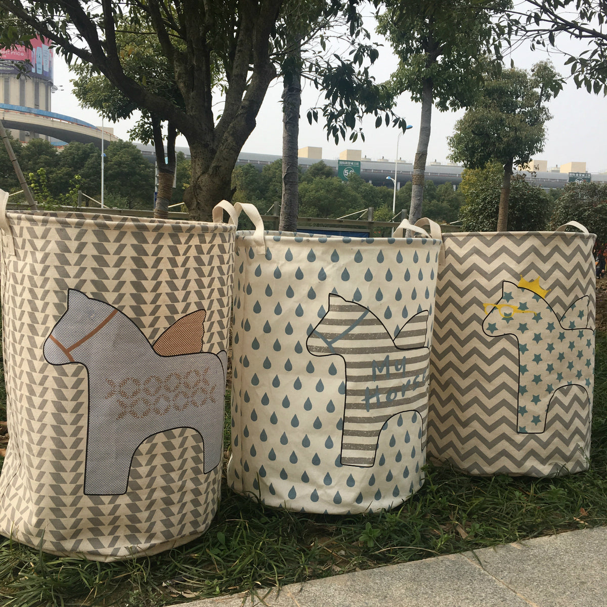 Star-Shaped Toy Storage Basket and Bin