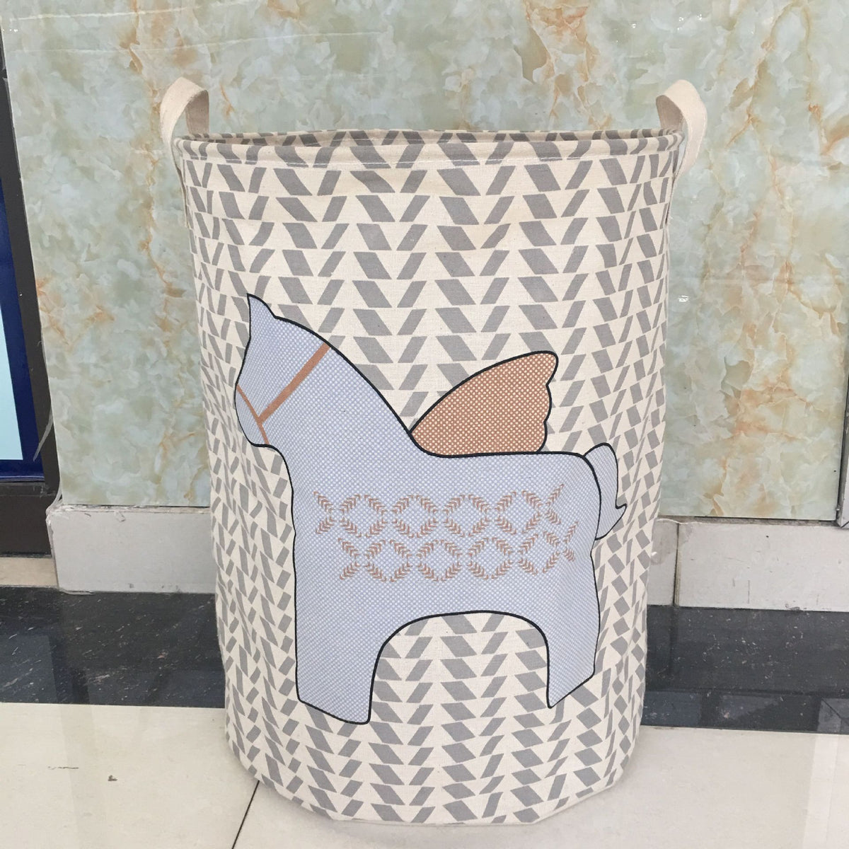 Star-Shaped Toy Storage Basket and Bin